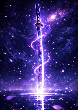 Cosmic Katana in Nebula