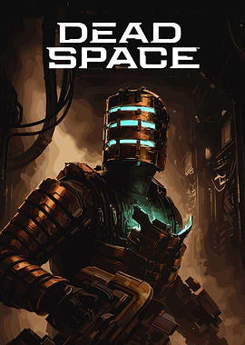 Dead Space Isaac Clarke Poster