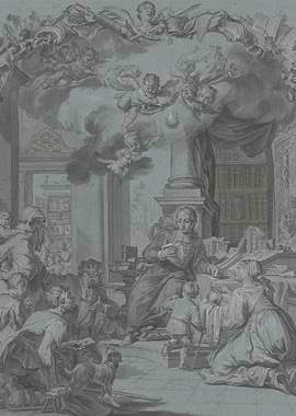 Allegory of Learning and Enlightenment
