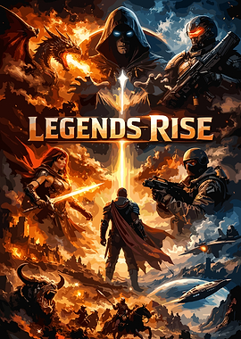 Legends Rise Epic Fantasy Art