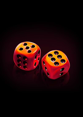 Red and Orange Dice