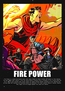 Fire Power Comic Cover