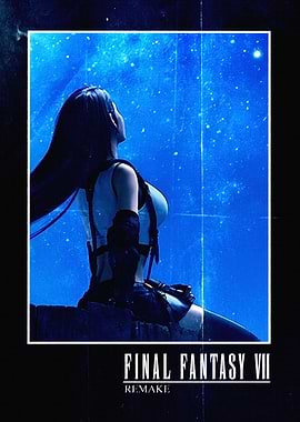 Tifa Looking at the Stars