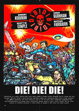Die! Die! Die! Comic Cover