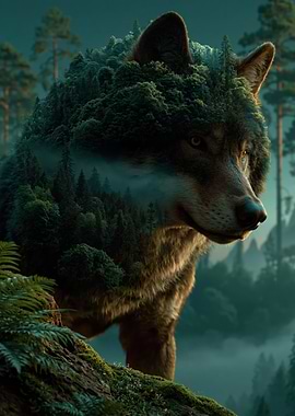 Wolf Forest Spirit