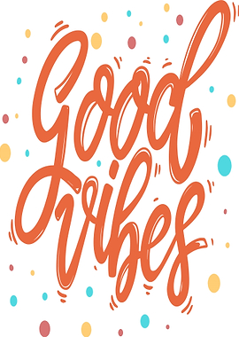 Good Vibes Hand Lettering