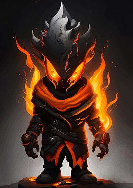 Fiery Demon Character