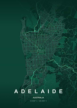 Adelaide Map