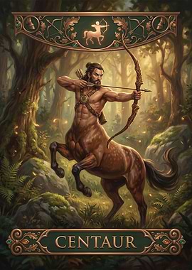 Centaur Archer in Forest