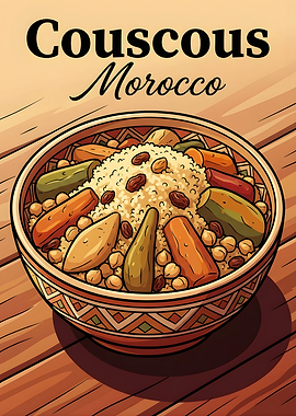 Moroccan Couscous Bowl