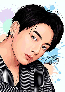 Jungkook Digital Portrait