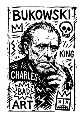 Charles Bukowski Portrait