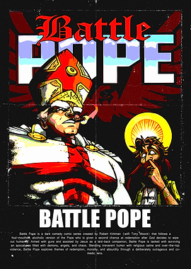 Battle Pope Comic Cover