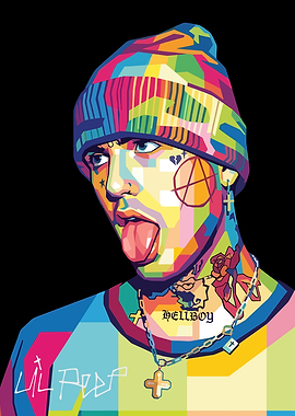 Lil peep Wpap art