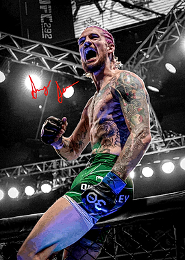 Sean O'Malley Celebrates Victory