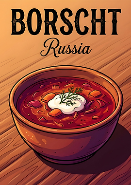 Borscht Russia Bowl