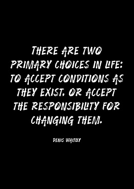 Denis Waitley Inspirational Quote