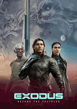 Exodus Sci-Fi Poster