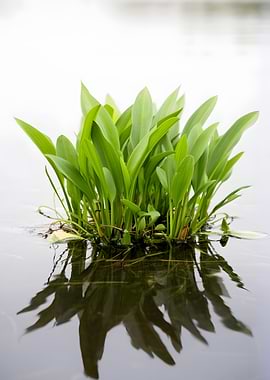 Aquatic Plant Reflection