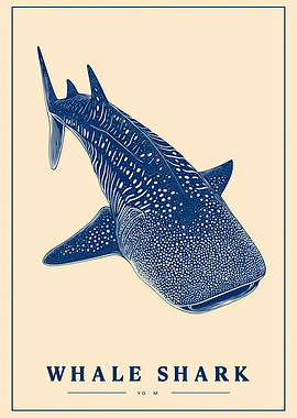 Whale Shark Illustration