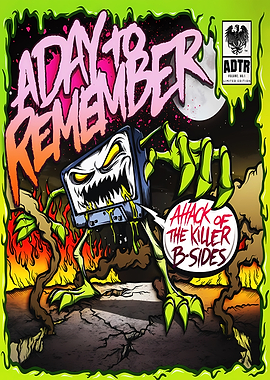 A Day To Remember Killer B-Sides Poster