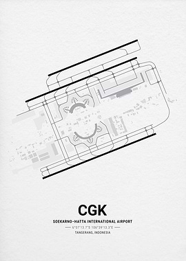 Soekarno–Hatta International Airport Map