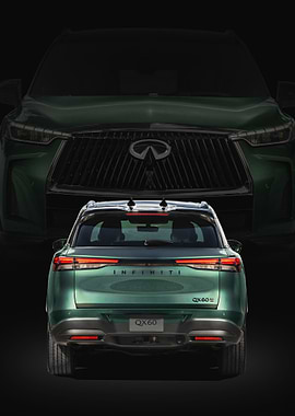 Green Infiniti QX60 SUV
