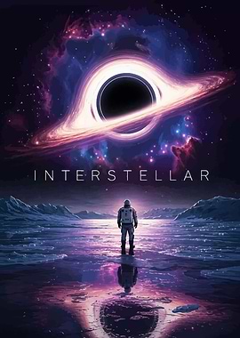 Interstellar Black Hole Astronaut
