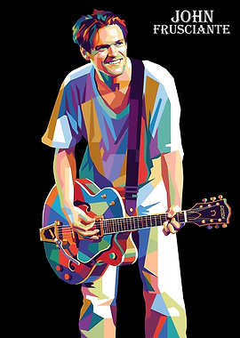 John Frusciante Pop Art Portrait
