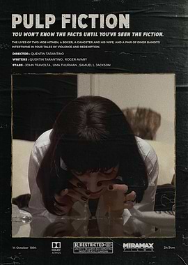 Pulp Fiction Movie Poster