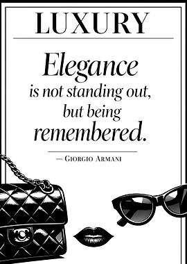 Luxury Elegance Quote