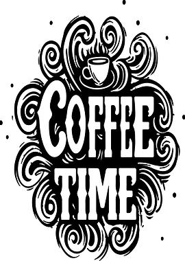Coffee Time Text Art