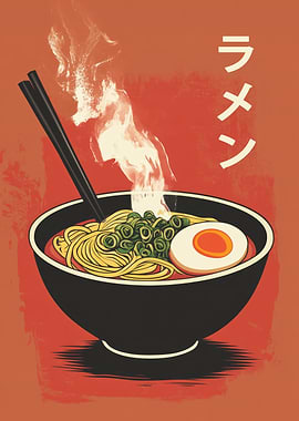 Steaming Bowl of Ramen