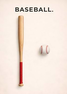 Baseball Bat and Ball