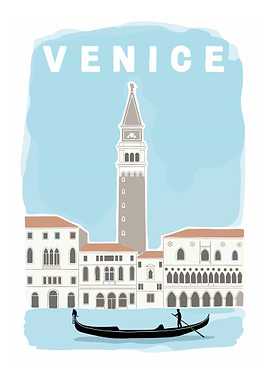 Venice Italy Vintage Travel