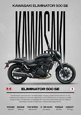 Kawasaki Eliminator 500 SE Motorcycle
