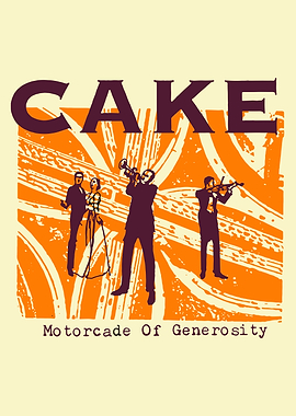 Cake Motorcade of Generosity Album Art