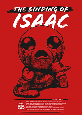 The Binding of Isaac Repentance Poster