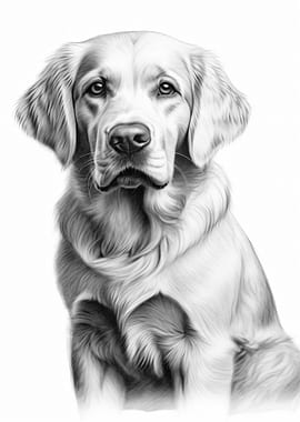 Golden Retriever Portrait