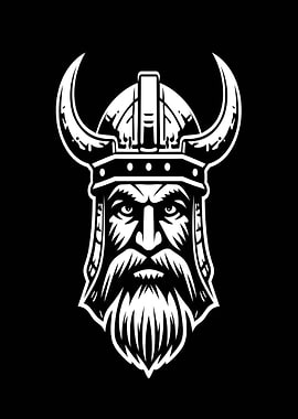 Viking Warrior Portrait