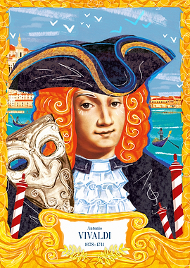 Antonio Vivaldi Portrait