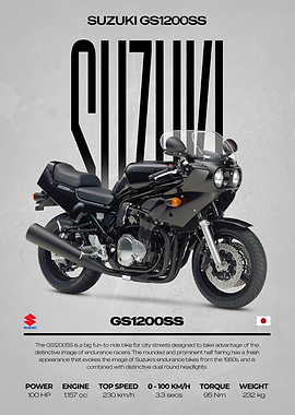 Suzuki GS1200SS Motorcycle