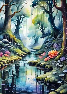 Enchanted Forest Stream