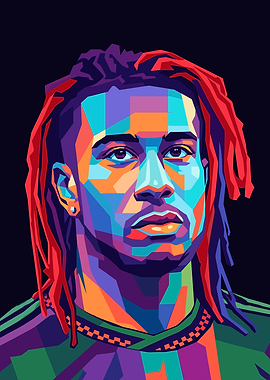 Pop Art Portrait of a Man