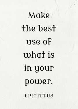 Epictetus Quote on Power