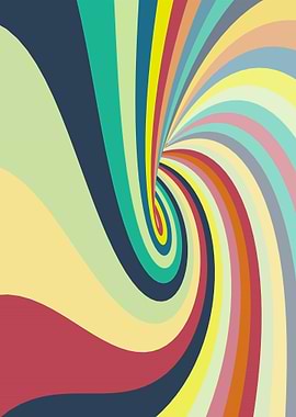 Colorful Abstract Swirl