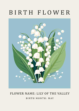 Lily of the Valley Birth Flower