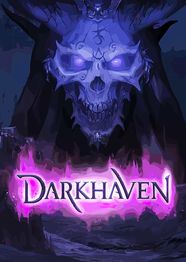 Darkhaven Skull and Logo