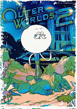 The Outer Worlds 2 Pops Poster