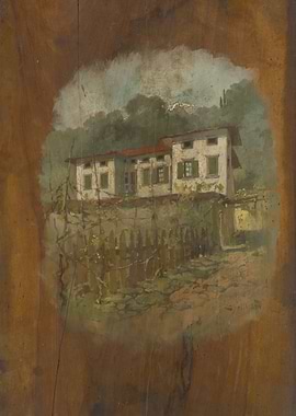 Italian Villa with Green Shutters